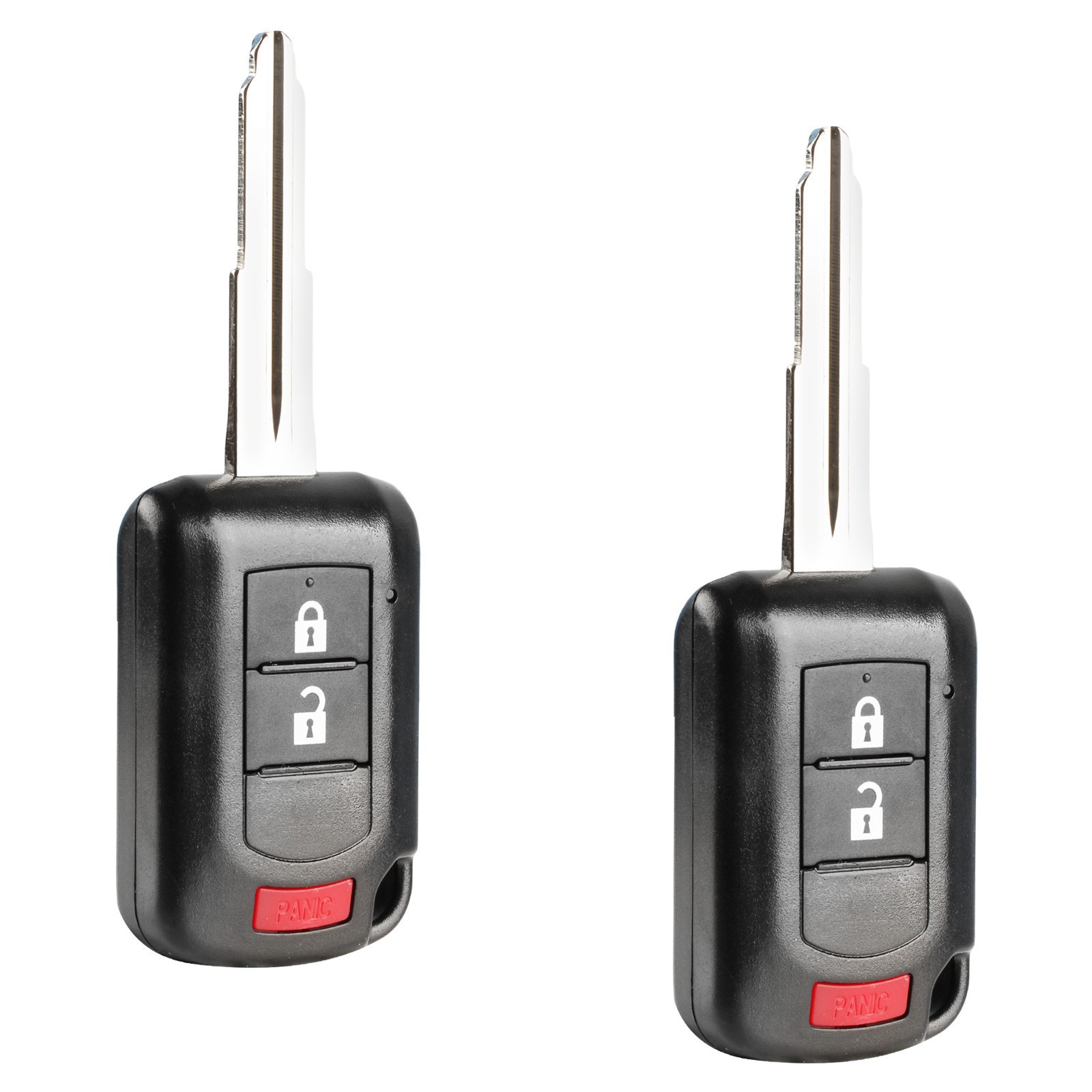2 Remote Keyless Entry Car Fob Replacement For Mitsubishi Vehicles 3b (OUCJ166N)
