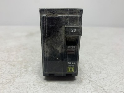 Square D QO220 Circuit Breaker 20A 2-Pole 120/240V