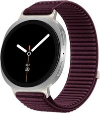 Nylon Loop Sport Strap Compatible with Samsung Galaxy Watch 8 40mm/44mm