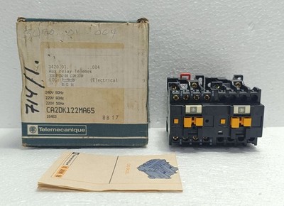 Telemecanique CA2DK122MA65 Aux Latching Relay 220V/240V 60Hz 2NO