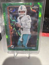 2025 Topps Chrome Quinn Ewers Green /99