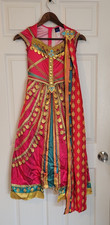 Disney Jasmine Live Action Pink Dress Costume Girls Size M 8 10 Amscan Gown