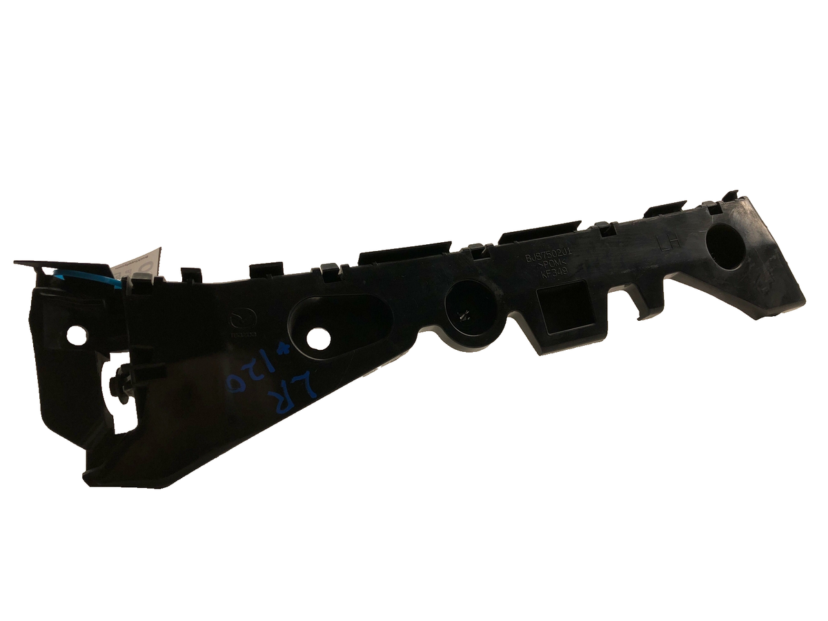 2016 MAZDA 3 Front Bumper Bracket Support Rail Driver Left Plastic