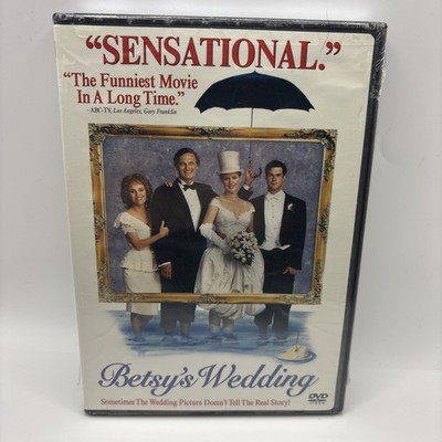 Betsy's Wedding (DVD, 1990) New & Sealed ~ Alan Alda ~ Molly Ringwald~ Joe Pesci