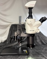 Leica S8 APO Stereo Microscope System EC3 Camera KL300 LED Boom Stand 0.63x Lens