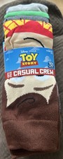 Toy Story Casual Crew Socks, Disney / Pixar, Size 8 - 12