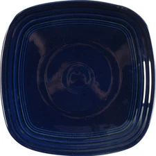 Homer Laughlin  Fiesta Cobalt Blue  Square Luncheon Plate 7385408