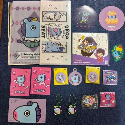 BTS BT21 tinytan Hoseok jhope mang tin badge