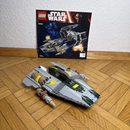 LEGO Star Wars 75202: A-Wing Starfighter Complete + Instructions NO FIGURES