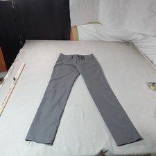 KJUS Pants Mens 32x31 Gray Men Inmotion 5 Pocket Tailored Fit Golf Performance