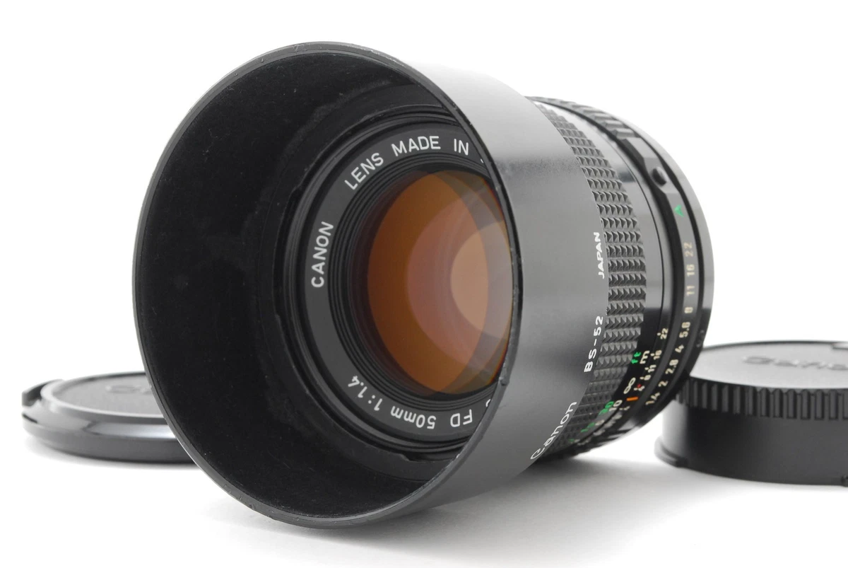 Canon FD 50mm f/1.4 Camera Lenses for sale | eBay