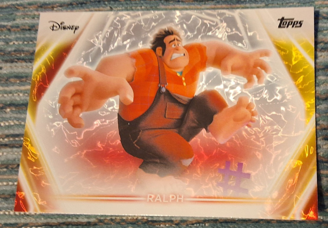 2026 Topps Disney Neon Ralph #107 Snowcap Snow Cap