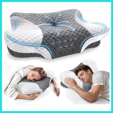Cervical Neck Pillows with Memory Foam - Neck Pillows for Pain Relief Contour...