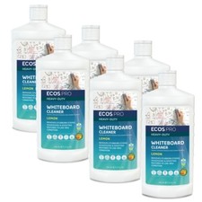 Ecos Pro Heavy-Duty Whiteboard Cleaner for Dry Erase Boards 17 oz Lemon Scent