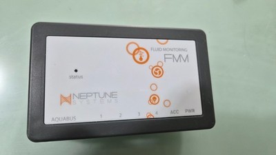 Neptune Apex FMM Fluid Monitoring Module W/ Two Custom Made 1'' Flow Sensor.
