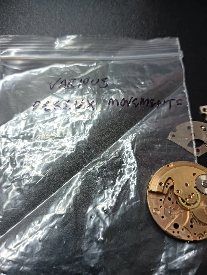 Vintage various Peseux Movements - Image 4 of 4