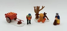 Department 56 Heritage Village - Harvest Time Set of 4 Accessories 5941-2 Autumn