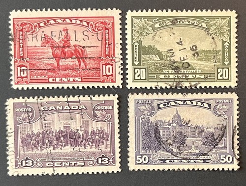 CANADA King George V Def Set. #223-26 USED Pictorials