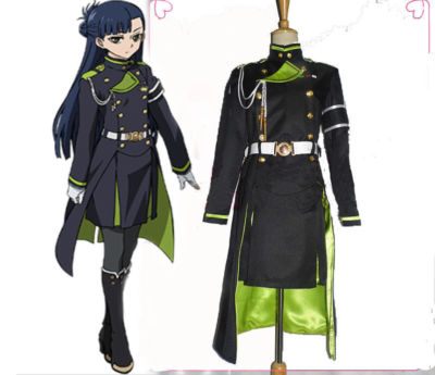 Seraph of the End Owari no Serafu Reign Shigure Yukimi Vampire Cosplay Costume:f