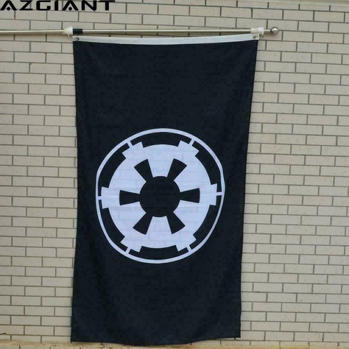 Star Wars für großes galaktisches Imperium schwarze Flagge 3 x 5 Fuß Honig Outdoor Banner - Bild 1 von 6