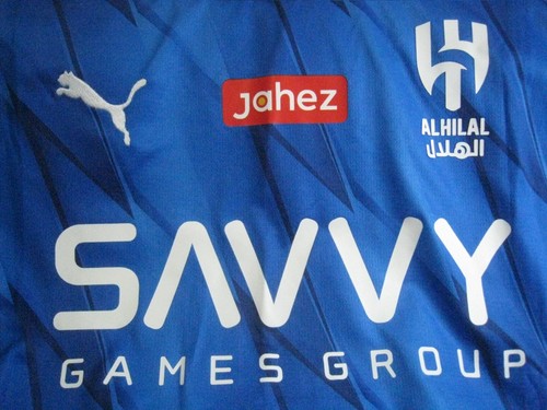2023/24 Al Hilal Home Jersey #10 Neymar Jr 2XL PUMA Saudi Pro League NEW NWT! - Picture 3 of 8