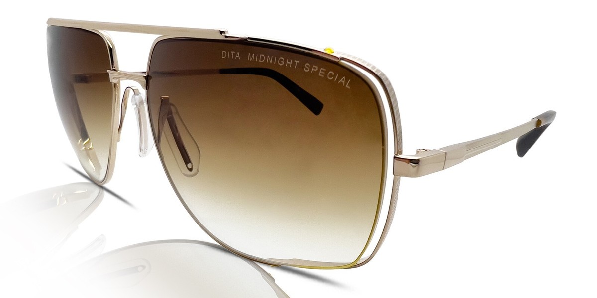 Dita Lunettes De Soleil Midnight Special DRX-2010D-60-Z 12K Or