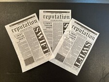 Taylor Swift Reputation Era Tour Confetti-Mint Condition-Three Pieces