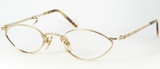 Vintage BADA Los Angeles BL-1332 1 MGU GOLD UNIQUE EYEGLASSES 47-22-140 (NOTES)
