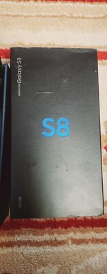 OEM Genuine Empty Box For Samsung Galaxy S8 Black 64GB