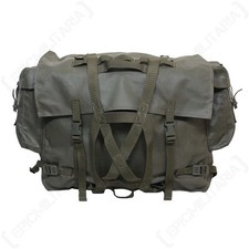 Vntage Army Style Canvas Backpack Travel Laptop Un School Bag Olve - Foto 3