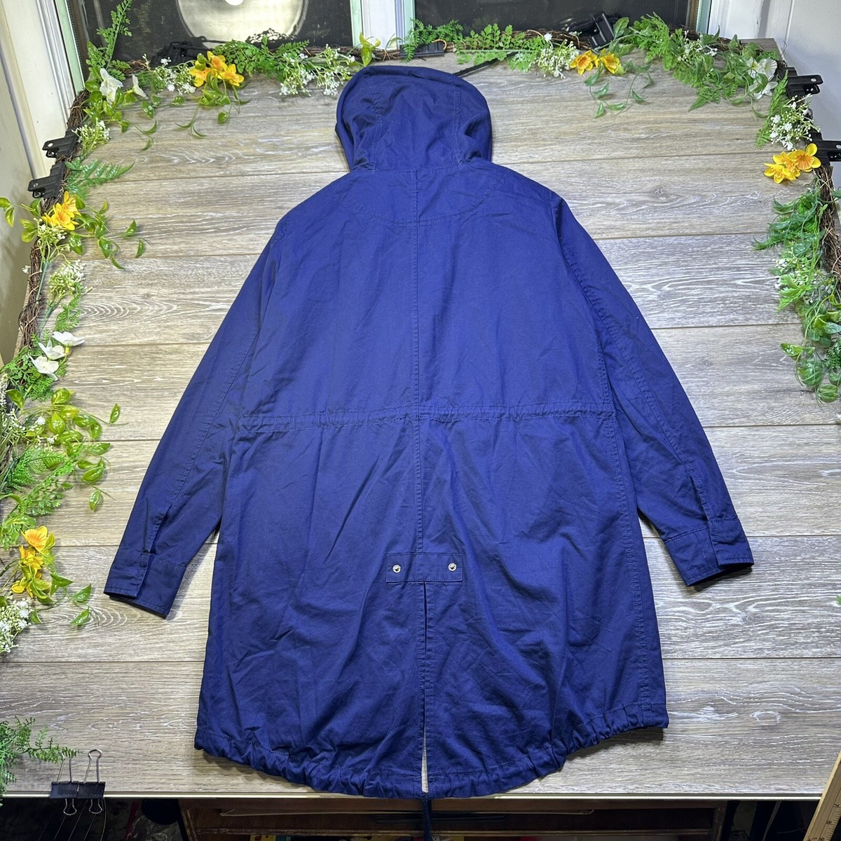 ◆KODAK◆ Finder Hood Anorak Jacket BLUE K4123RJK20BLU s-l1200.jpg