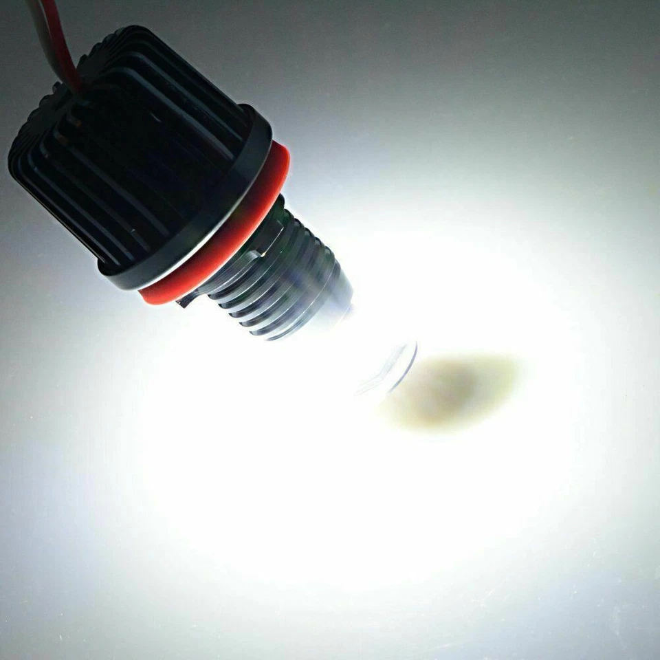 For BMW E92 E93 M3 E87 E60 E71 X5 X6 Angel Eyes Ring Marker Light Fog Light Bulb - Image 4 of 4