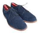 Allen Edmonds Freemans Sport Club Blue Suede Leather Plain Toe Oxford Shoe 9.5D — photo 2