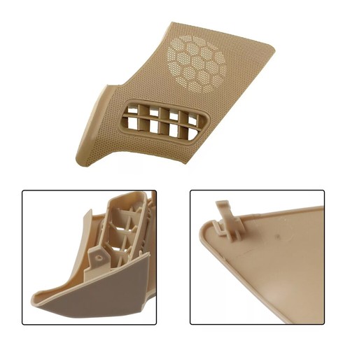 For Mercedes W210 E-Class E320/430 1996-2003 Beige Dash Vent Speaker Grill Cover - Picture 8 of 10