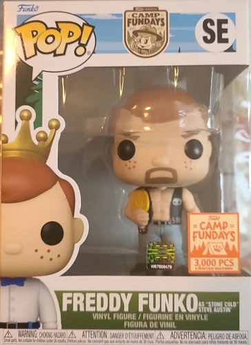 Funko Pop! Camp Fundays Freddy Funko as Stone Cold Steve Austin LE 3000 PCS