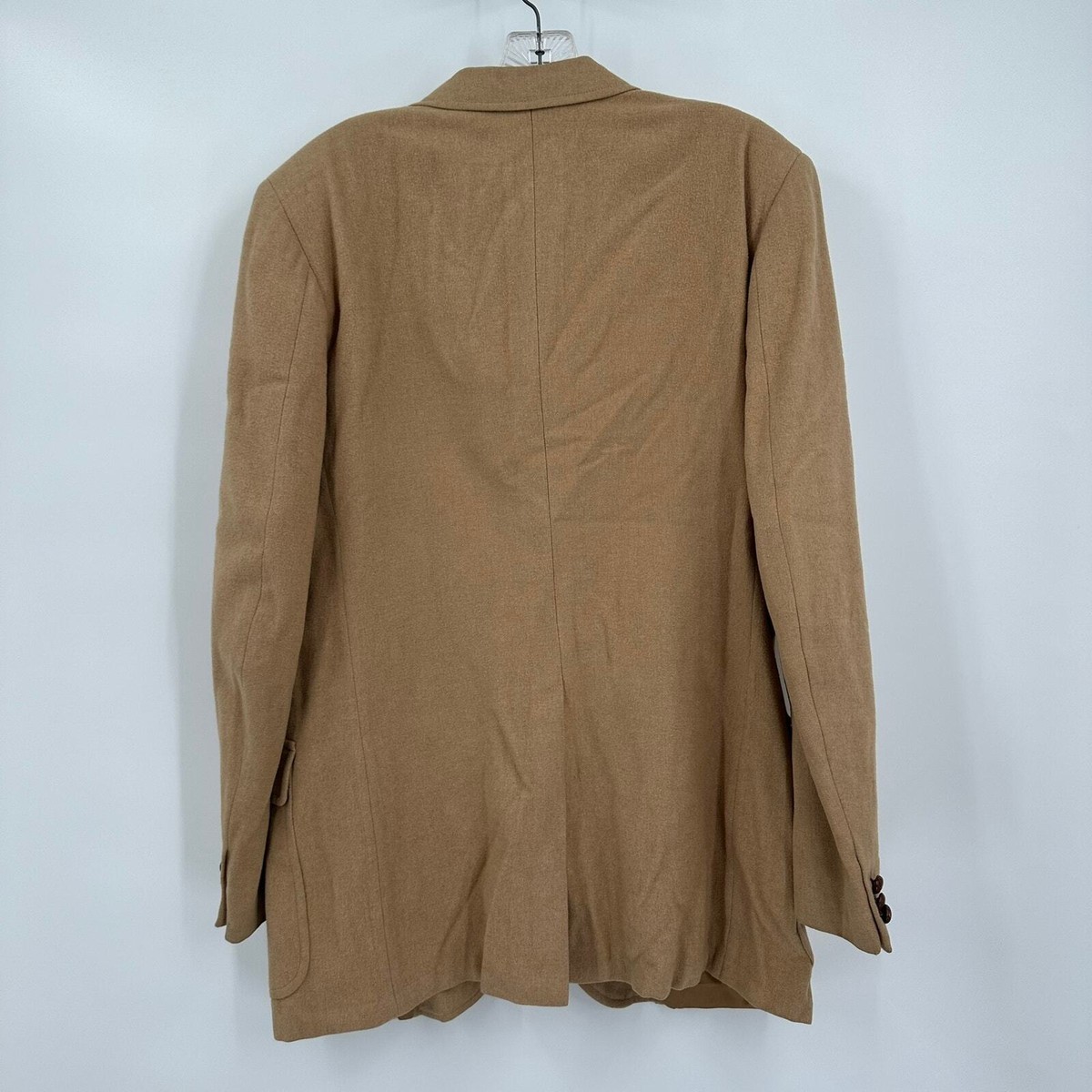 Vintage Neiman Marcus Mens Camel Hair Blazer Sport Coat Size 39L