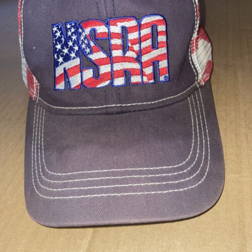 National Street Rod Association Hat Cap American Flag Design Adjustable - Picture 2 of 7