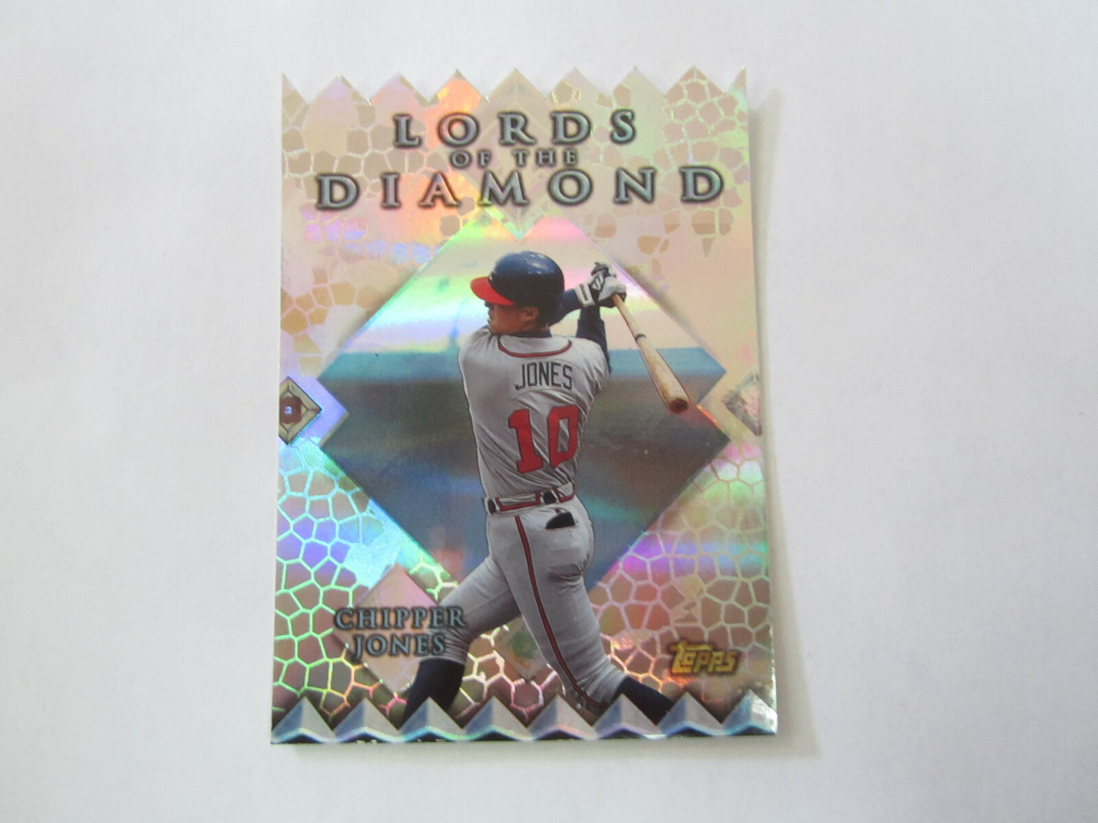 1998 Topps Lords of the Diamond # LD2 Chipper Jones Card (B57BG) Atlanta Braves