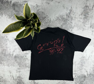 Vintage Guns N Roses 1992 Concert Girl Revolver Print RARE Tour