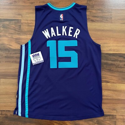 NBAユニフォーム Kemba Walker (サイン入り) Kemba Walker Autographed Charlotte Hornets Swingman Away Jersey