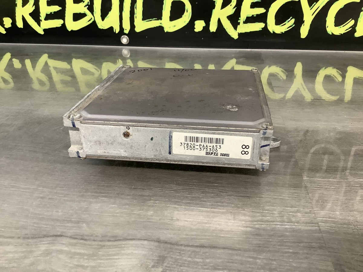 01 02 Honda Accord LX ECU Computer Module OEM 378320-PAA-A53 H4 | eBay