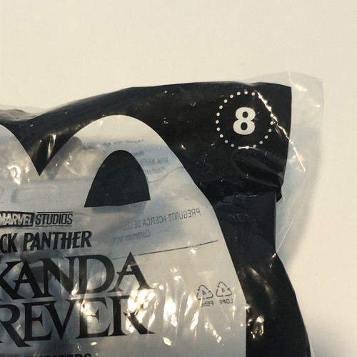 McDonalds 2022 Black Panther Wakanda Forever Happy Meal Spielzeug #8 Attuma versiegelt - Bild 4 von 8