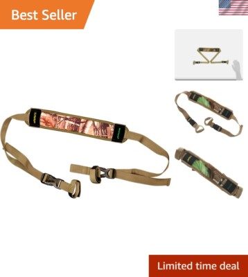 #ad Lightweight Camo Apache Bow Sling Quick Release amp; Fully Adjustable Design $44.99