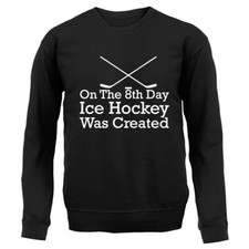On The 8th Jour Glace Hockey Crée - Adulte Capuche / Pull - Patin à Patineuse