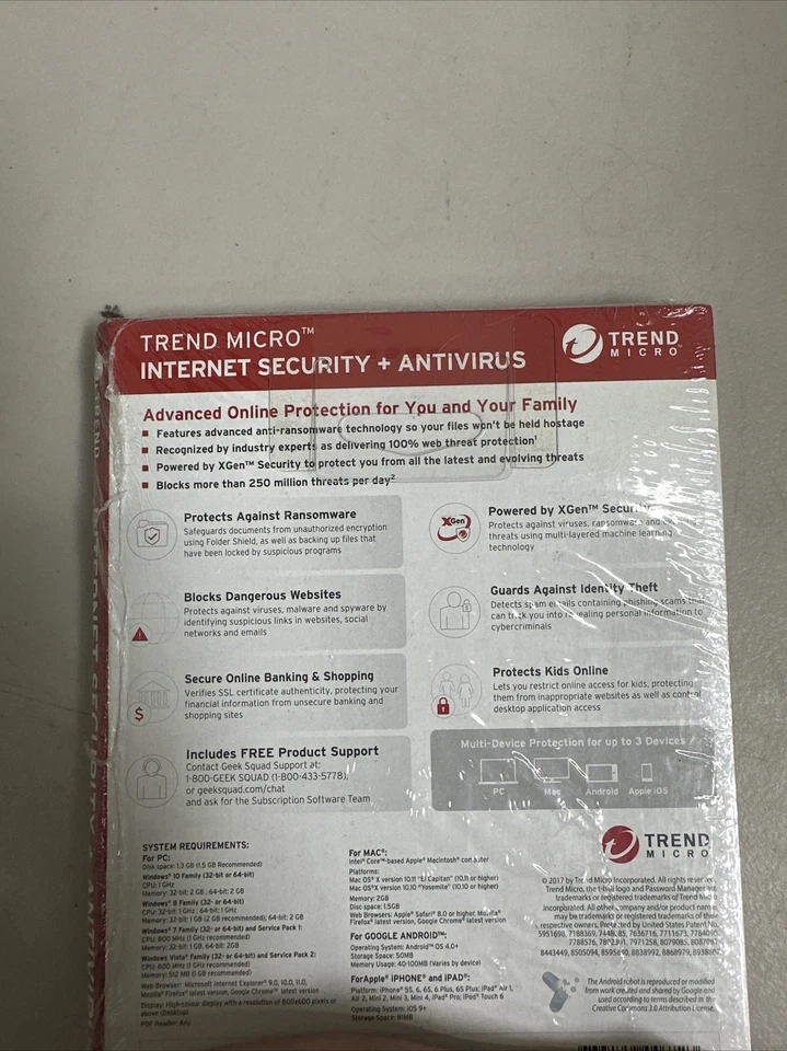 Trend Micro Internet Security + Antivirus Can Be Used On 3 Devices - Image 2 of 2