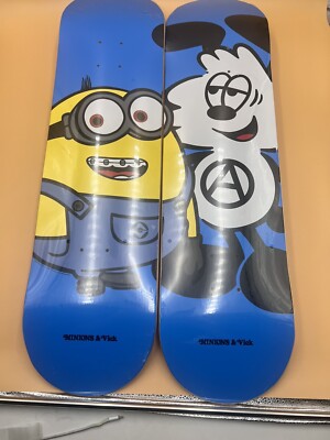 Minions × VERDY スケートボード2枚セット Minions × VERDY スケート