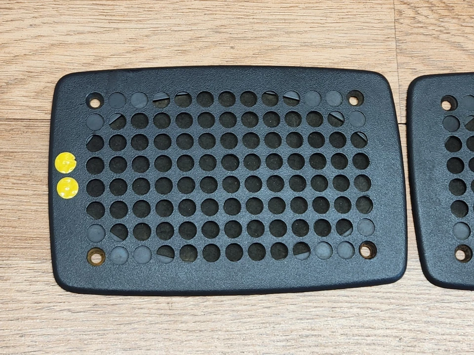 ✅ Juego de cubierta de altavoz delantero izquierdo derecho OEM BMW E28 528e 533 535 Foto 4 de 4