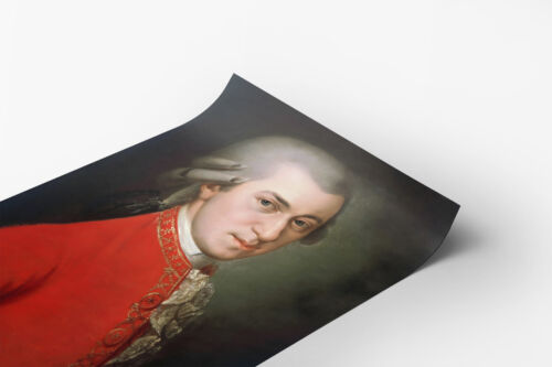 Wolfgang Amadeus Mozart by Barbara Krafft 1819 Art Painting Print - Picture 2 of 2