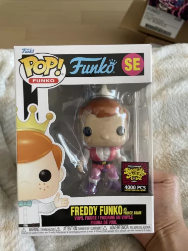Freddy Funko as Prince Adam 4000pcs Blacklight Battle Box of Fun 2022