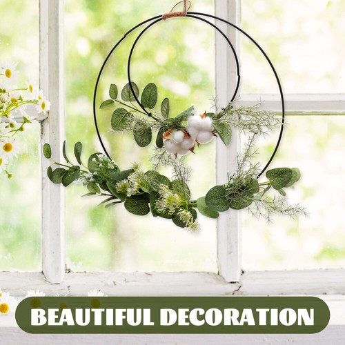 Simulated Flower Wall Decoration Wreath Pendant Artificial Floral
